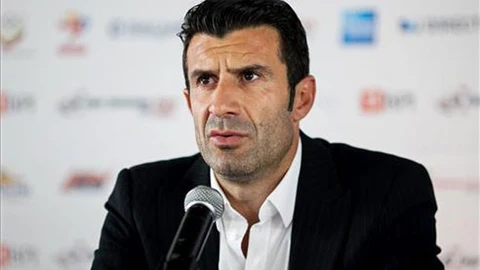 Luis Figo, ex presidente del Real Madrid