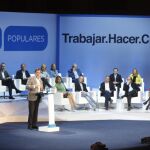 Mariano Rajoy durante su intervención en la presentación del programa autonómico
