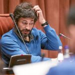Oleguer Pujol, en su comparecencia en el Parlament el pasado 9 de marzo