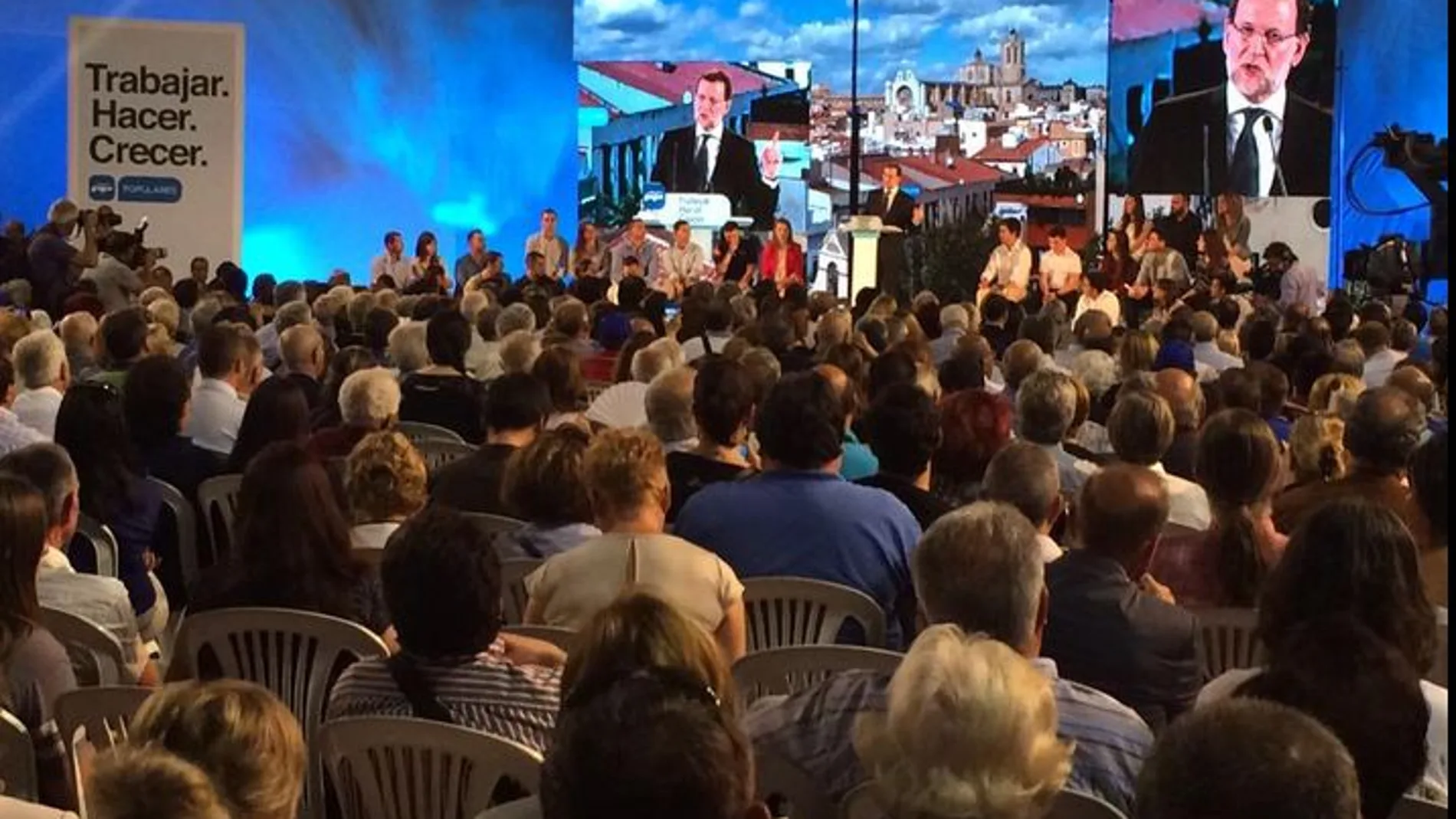 Mitin de Rajoy en Tarragona