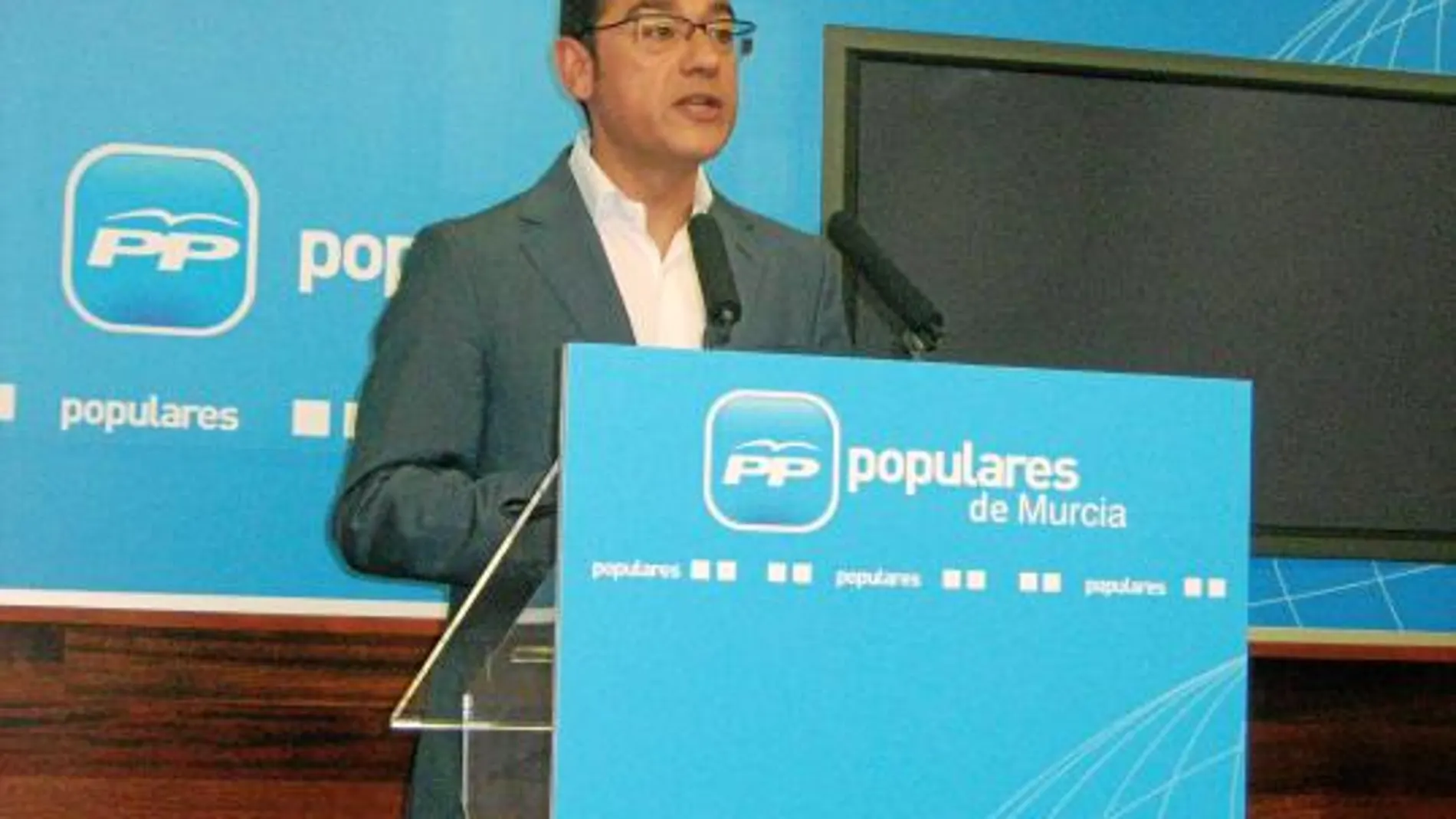 El vicesecretario de Sectorial del Partido Popular en la Región de Murcia, José Gabriel Ruiz