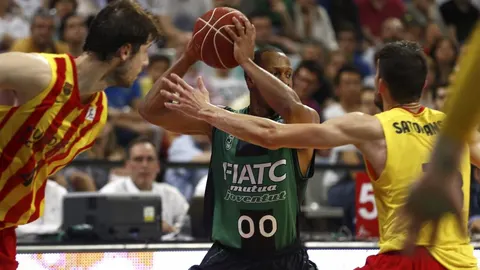 Una imagen del partido.