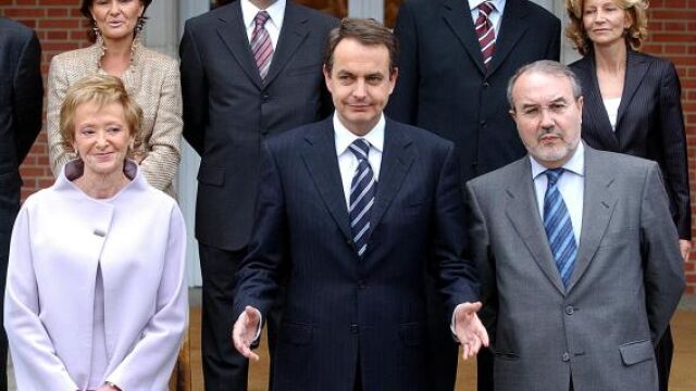 Séptimo cambio de Gobierno de Zapatero desde 2004