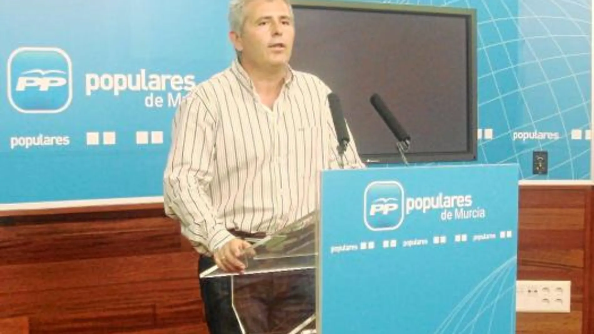 El diputado regional del Partido Popular, Martín Quiñonero