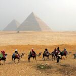 Las Pirámides de Guiza en El Cairo