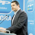 El secretario general del PP-A, Antonio Sanz, aseguró que el proceso menoscabó la «concurrencia competitiva»