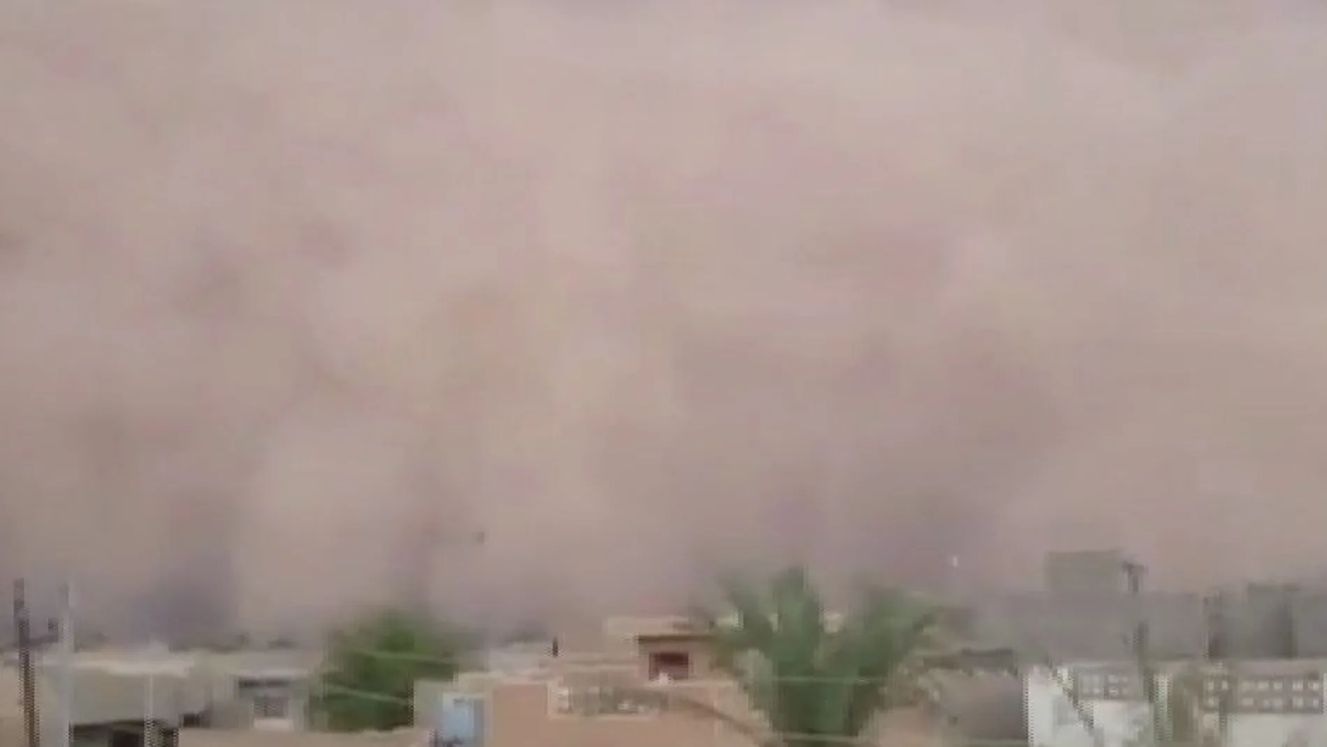Tormenta de arena en Irak