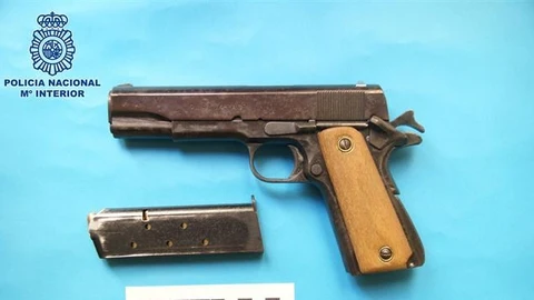 Detenidas dos mujeres armadas con pistolas en la Audiencia de Jaén