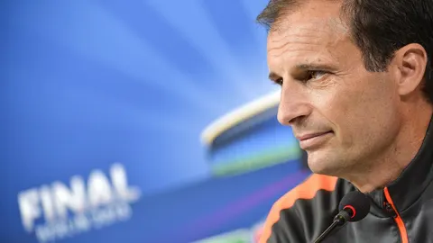 Massimiliano Allegri, candidato al banquillo del Real Madrid