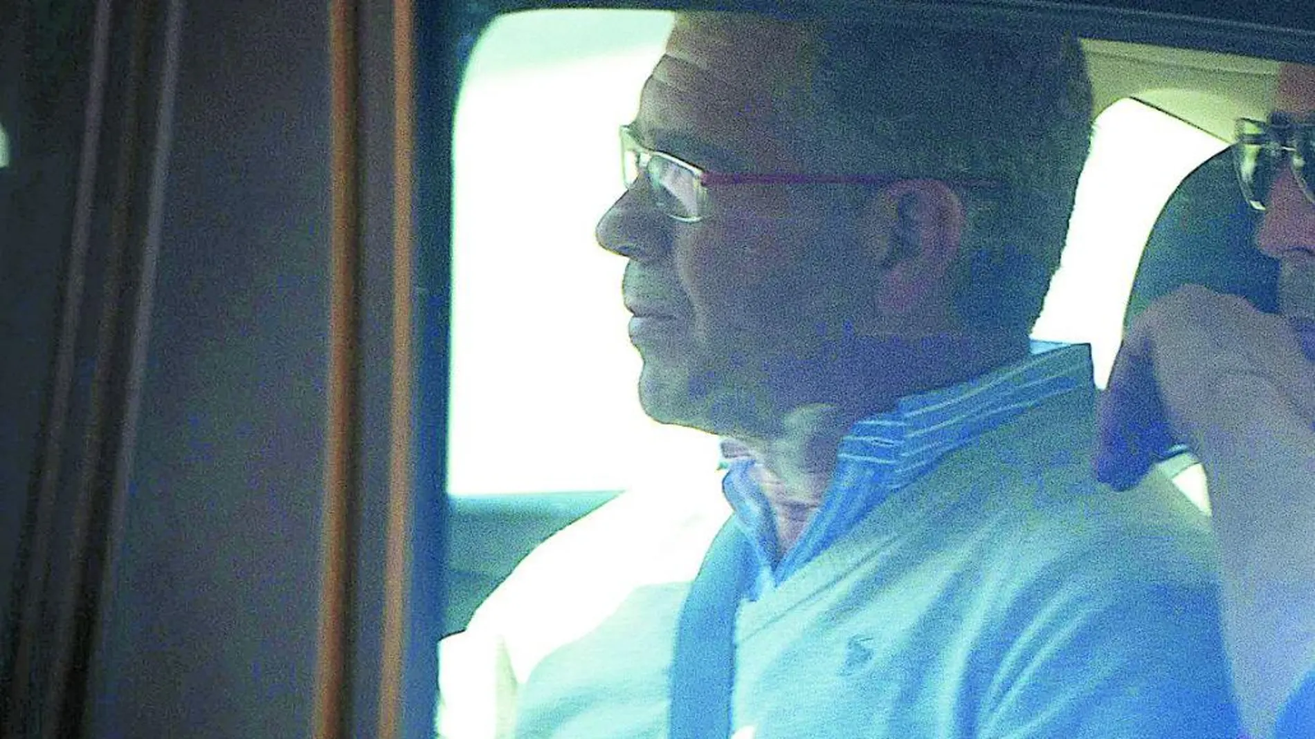 El ex consejero Francisco Granados, tras su detención el pasado octubre en la «operación Púnica»