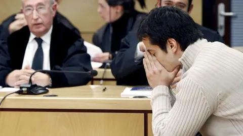 José Diego Yllanes durante el juicio por el asesinato de Nagore Laffage