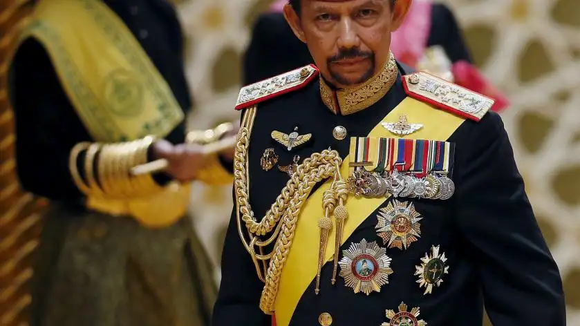 El sultán de Brunei es uno de los hombres más ricos del mundo