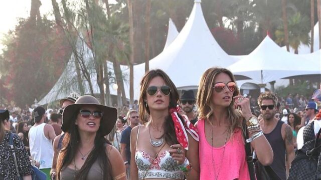 Alessandra Ambrosio, una asidua en Coachella