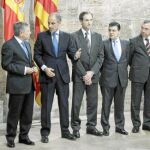 El presidente de la Generalitat recibió ayer a los representantes del SIP
