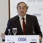 El presidente de la CEOE, Juan Rosell