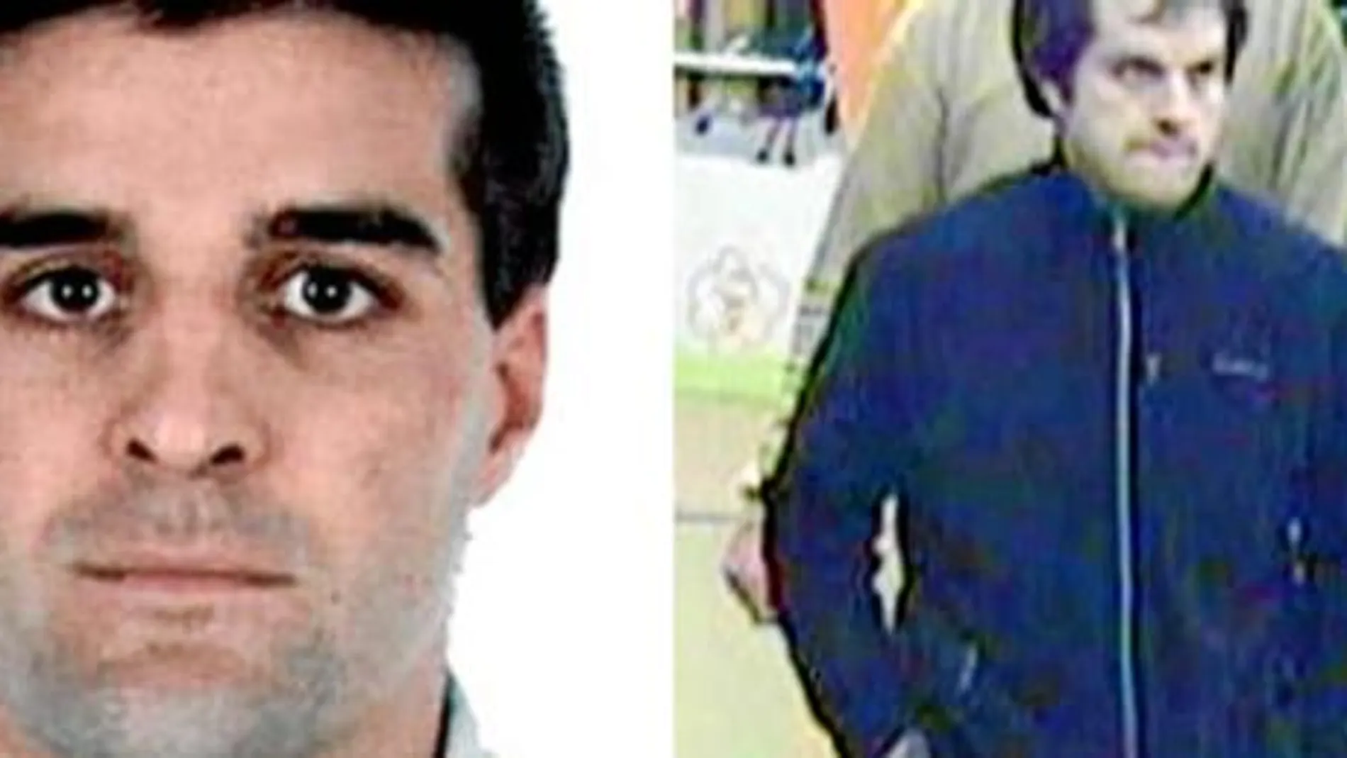 El detenido Luis María Zengotitabengoa, y el hermano del arrestado, Andoni, que fue «pillado» por las cámaras de un supermercado en Portugal