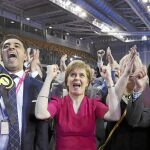 La celebración de la victoria de Sturgeon