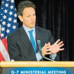 Tim Geithner, secretario del Tesoro de Estados Unidos