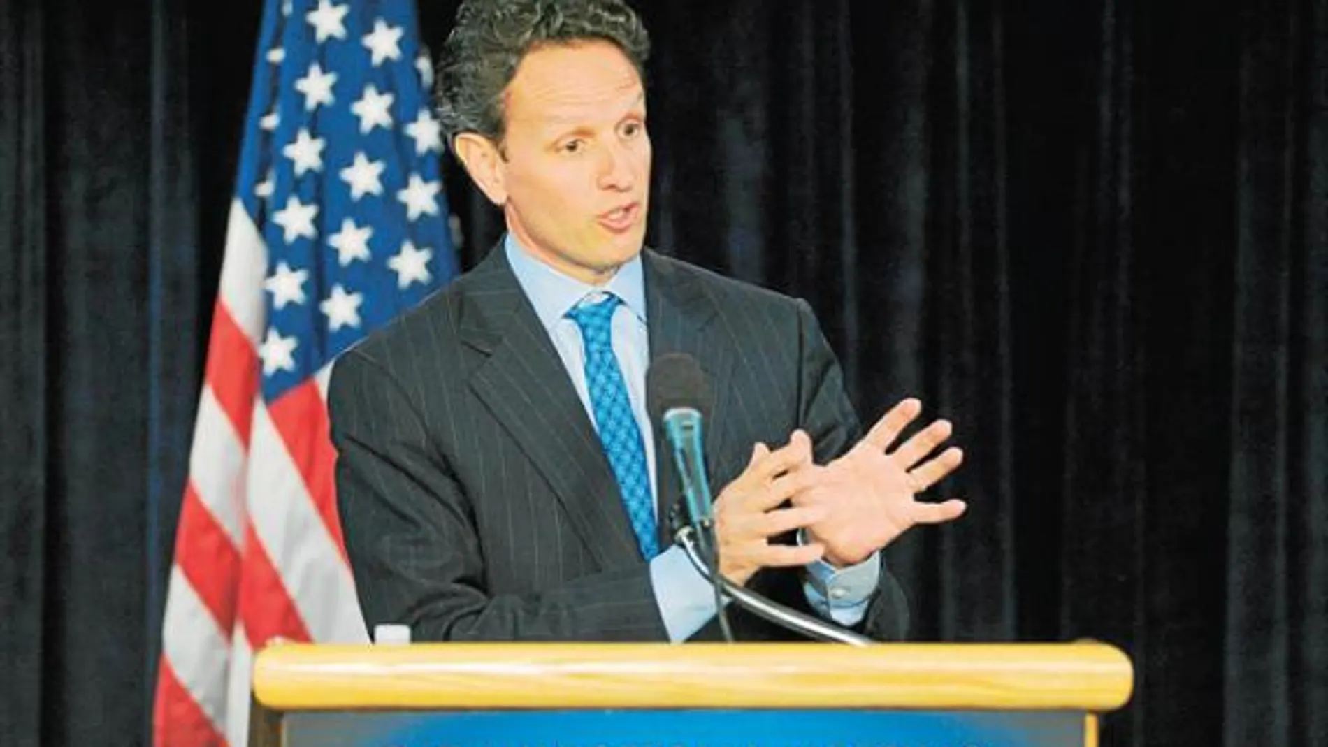 Tim Geithner, secretario del Tesoro de Estados Unidos