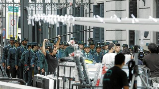 Durante estos días se rueda una película inspirada en el golpe militar que ocurrió hace casi 30 años