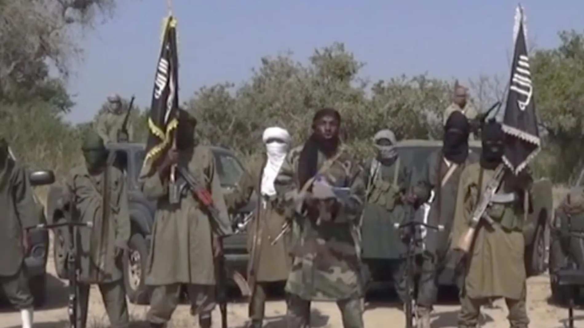 Imagen de archivo tomada de un vido de propagande BoK Haram
