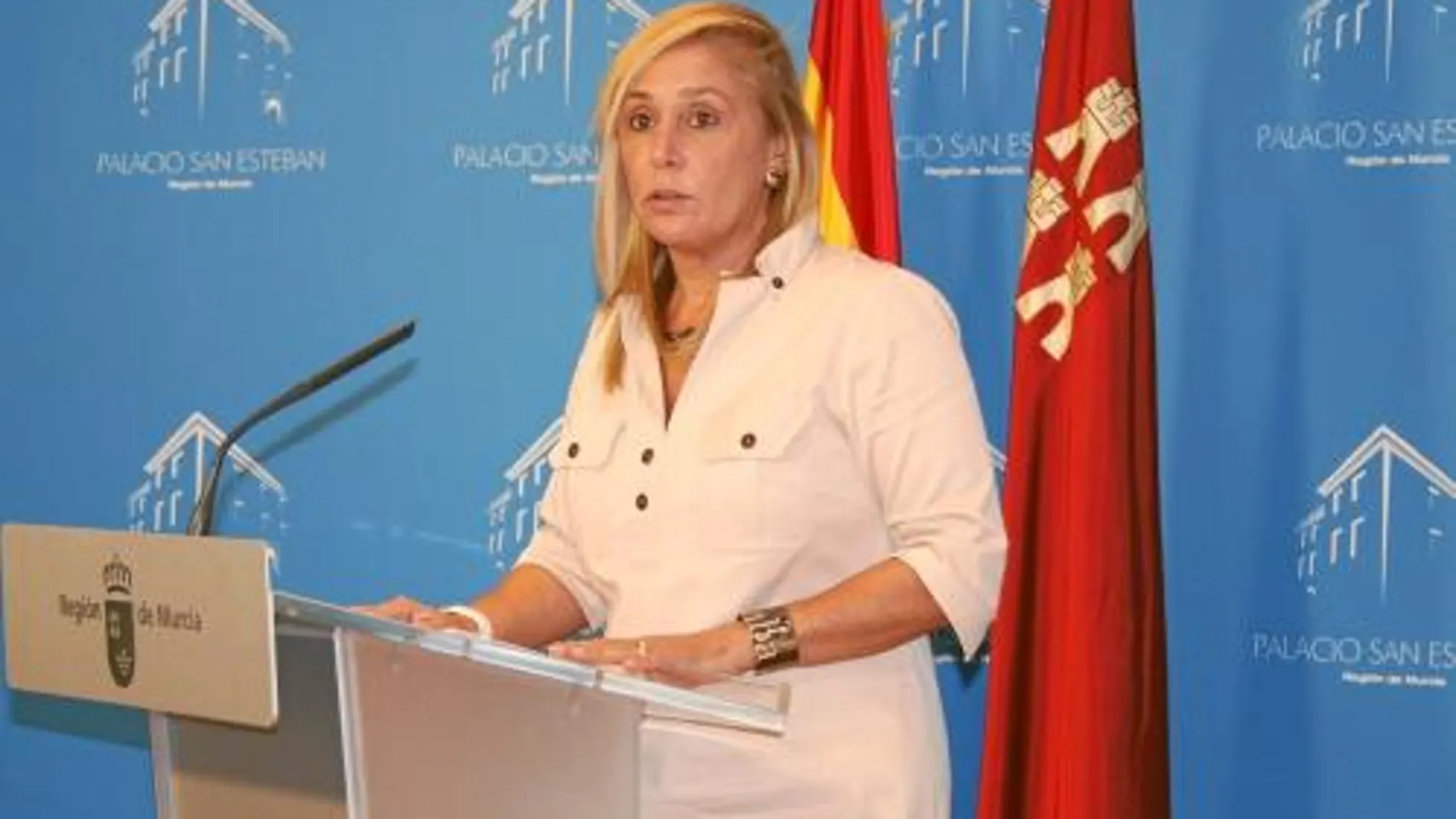 La consejera de Presidencia y Administraciones Públicas, María Pedro Reverte, en una imagen reciente