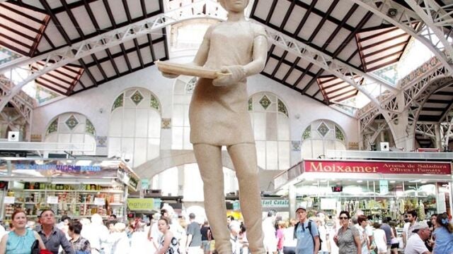 Primer monumento del mundo hecho de arroz
