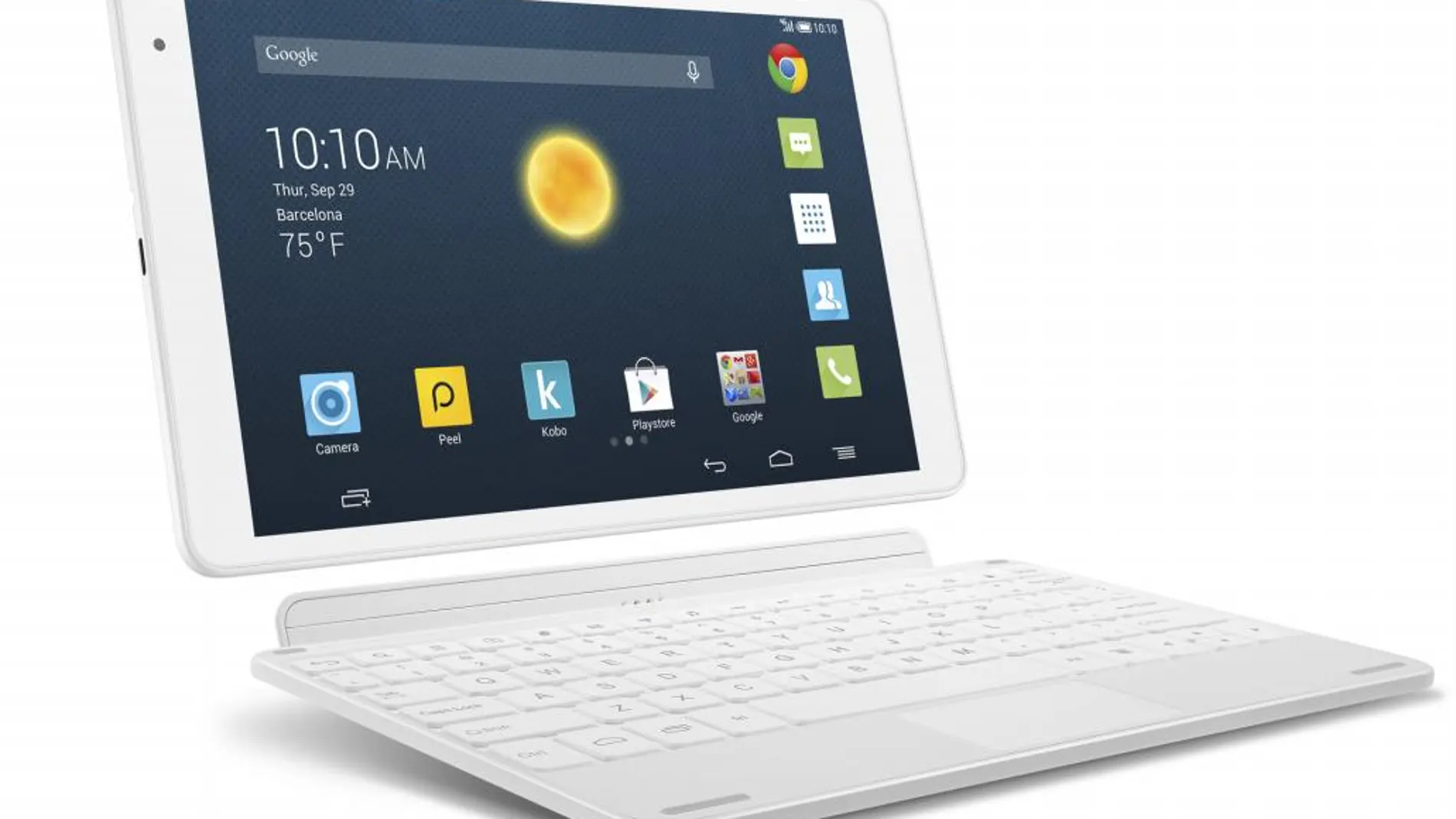 Pop 10, la tablet que en un clic se convierte en un portátil