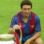 Eusebio Sacristán. Ex futbolista del Barcelona