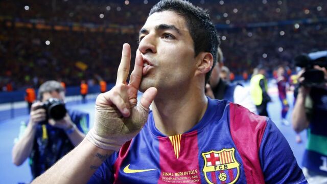 Luis Suárez, con su gol en el minuto 68 desequilibró el partido
