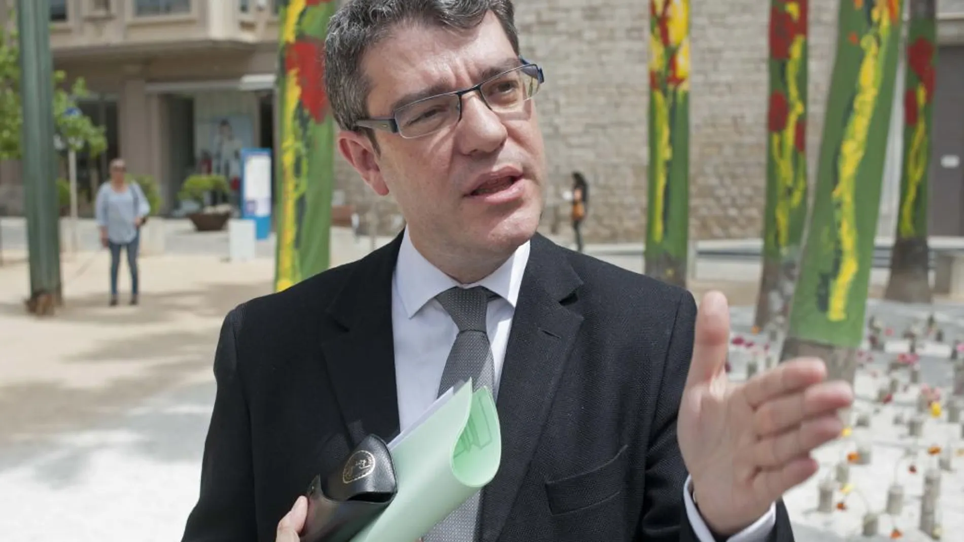 El director de la Oficina Económica del Presidente del Gobierno, Álvaro Nadal, hoy en Girona.
