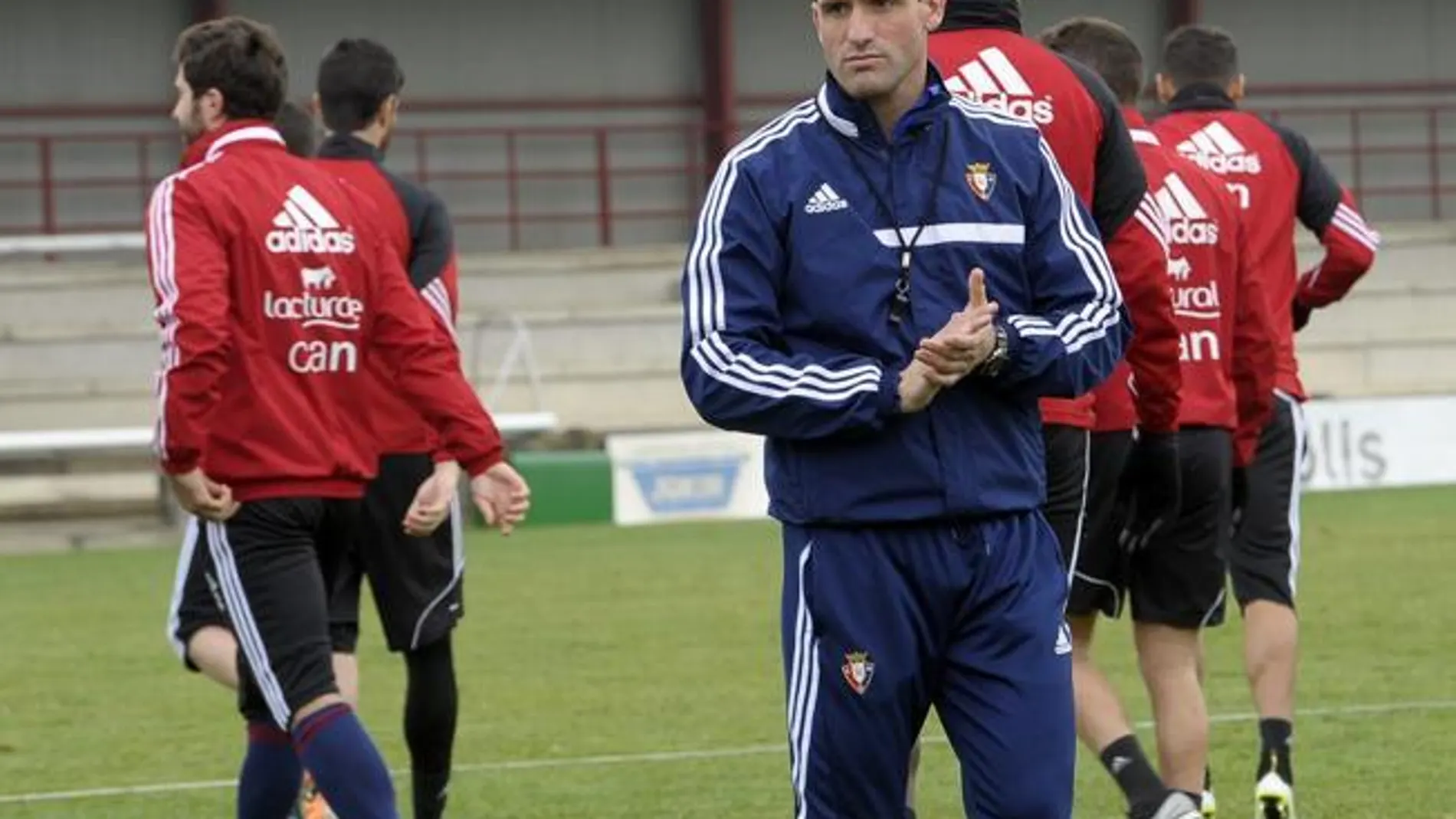 El técnico navarro José Manuel Mateo cogió al primer equipo del Osasuna a primeros de marzo