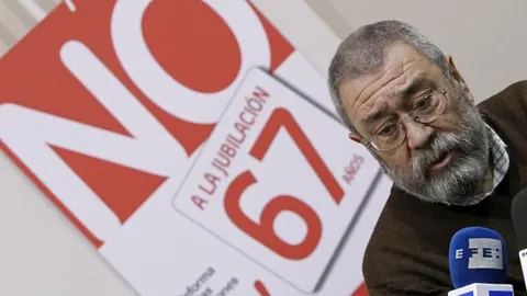 El secretario general de la UGT, Cándido Méndez