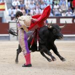 Sebastián Ritter, en una manoletina en Las Ventas