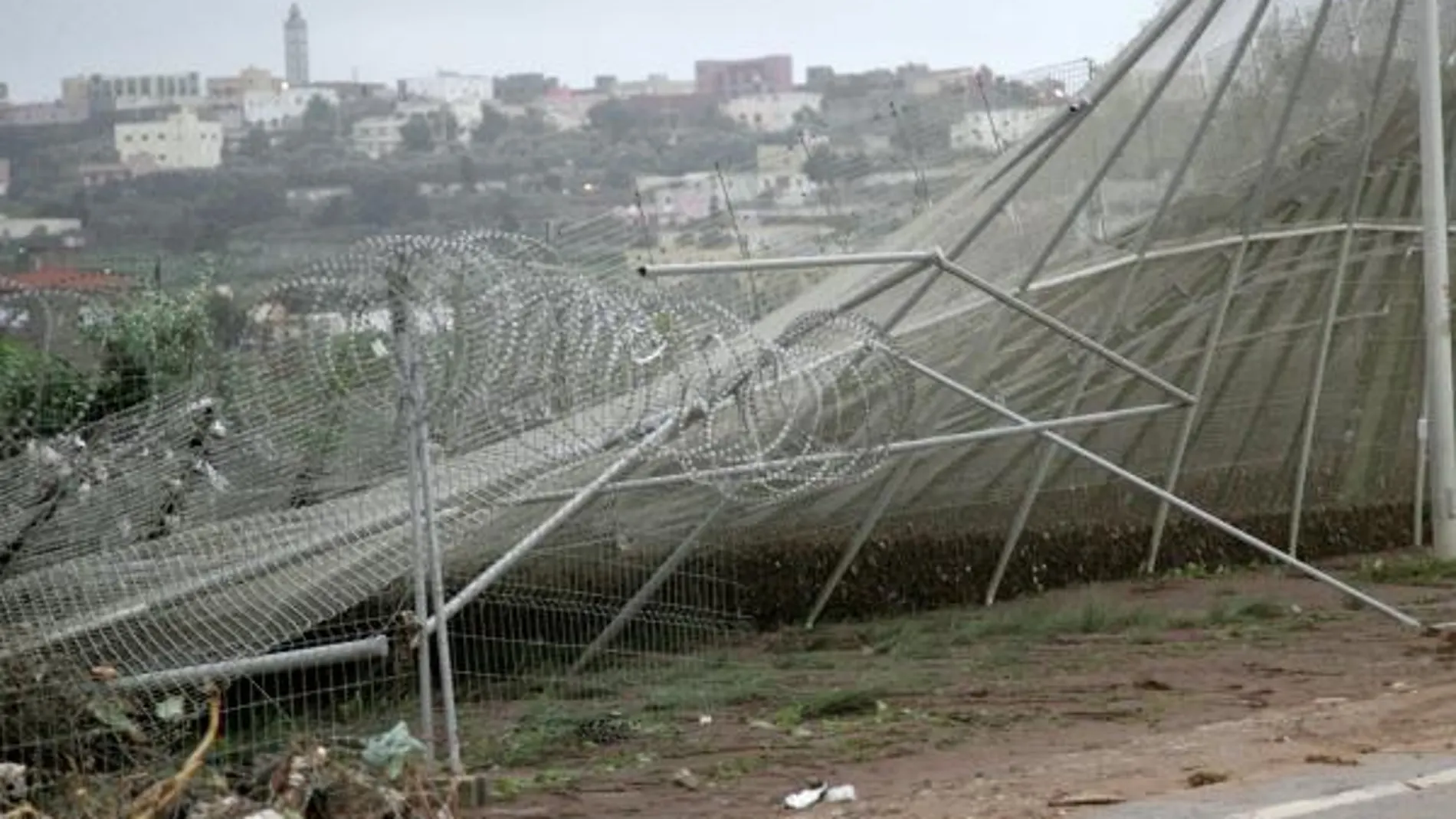 Melilla continúa hoy en alerta naranja por fuertes vientos