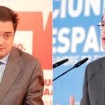 Los secretarios autonómicos de PSOE y PP, Óscar López y Alfonso Fernández Mañueco