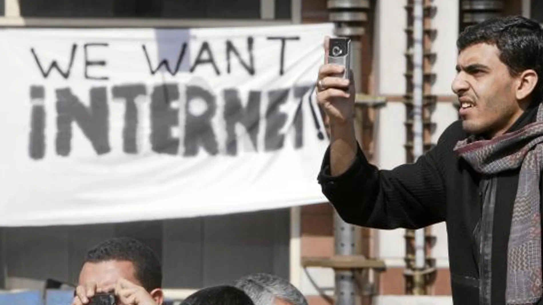 Internet se ha convertido para los egipcios en un arma muy potente contra el régimen de Mubarak