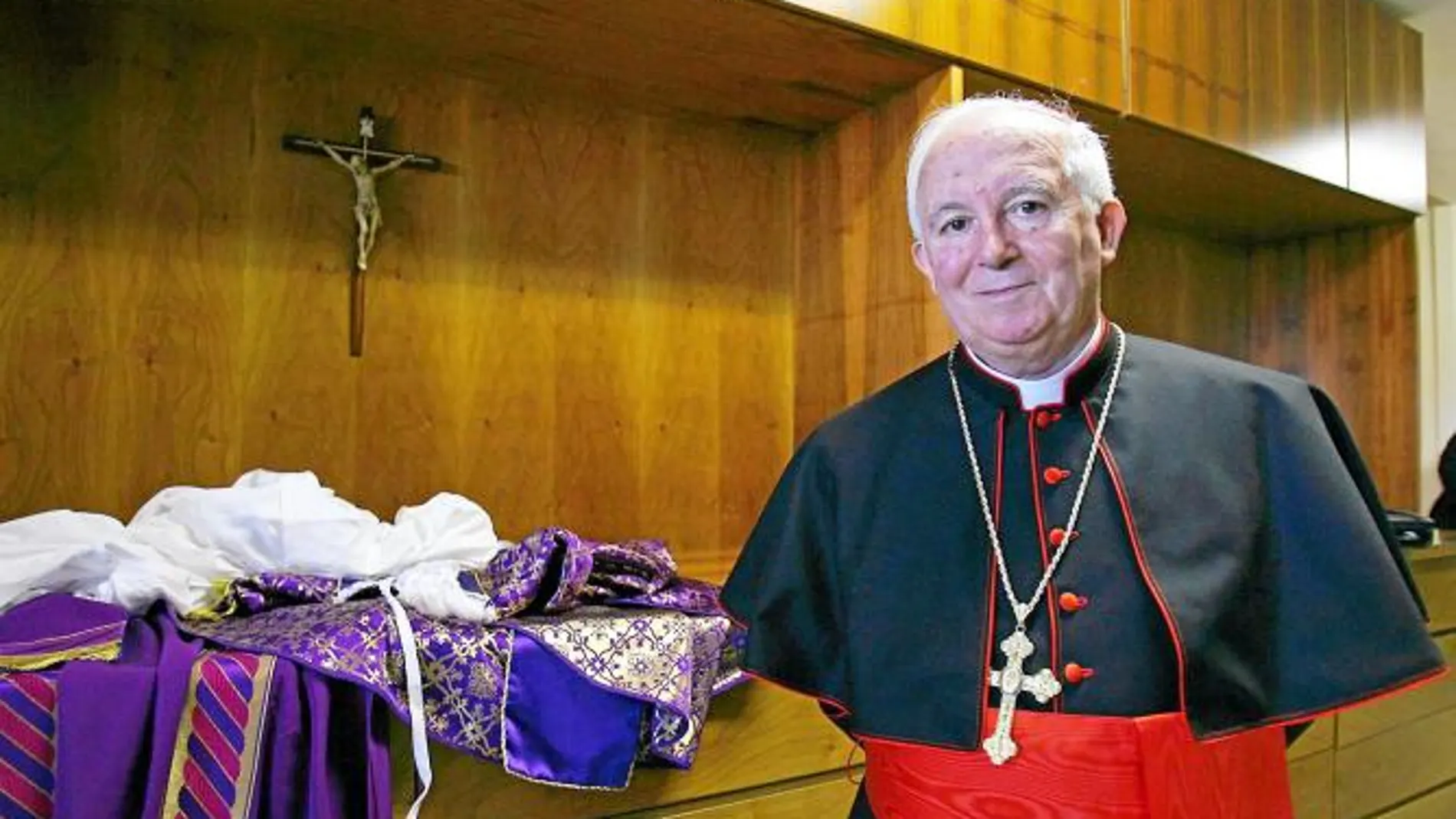 El cardenal Cañizares ha acompañado al Papa en su tercer viaje a nuestro país