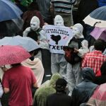 Marcha en en San Sebastián a favor de los presos de ETA