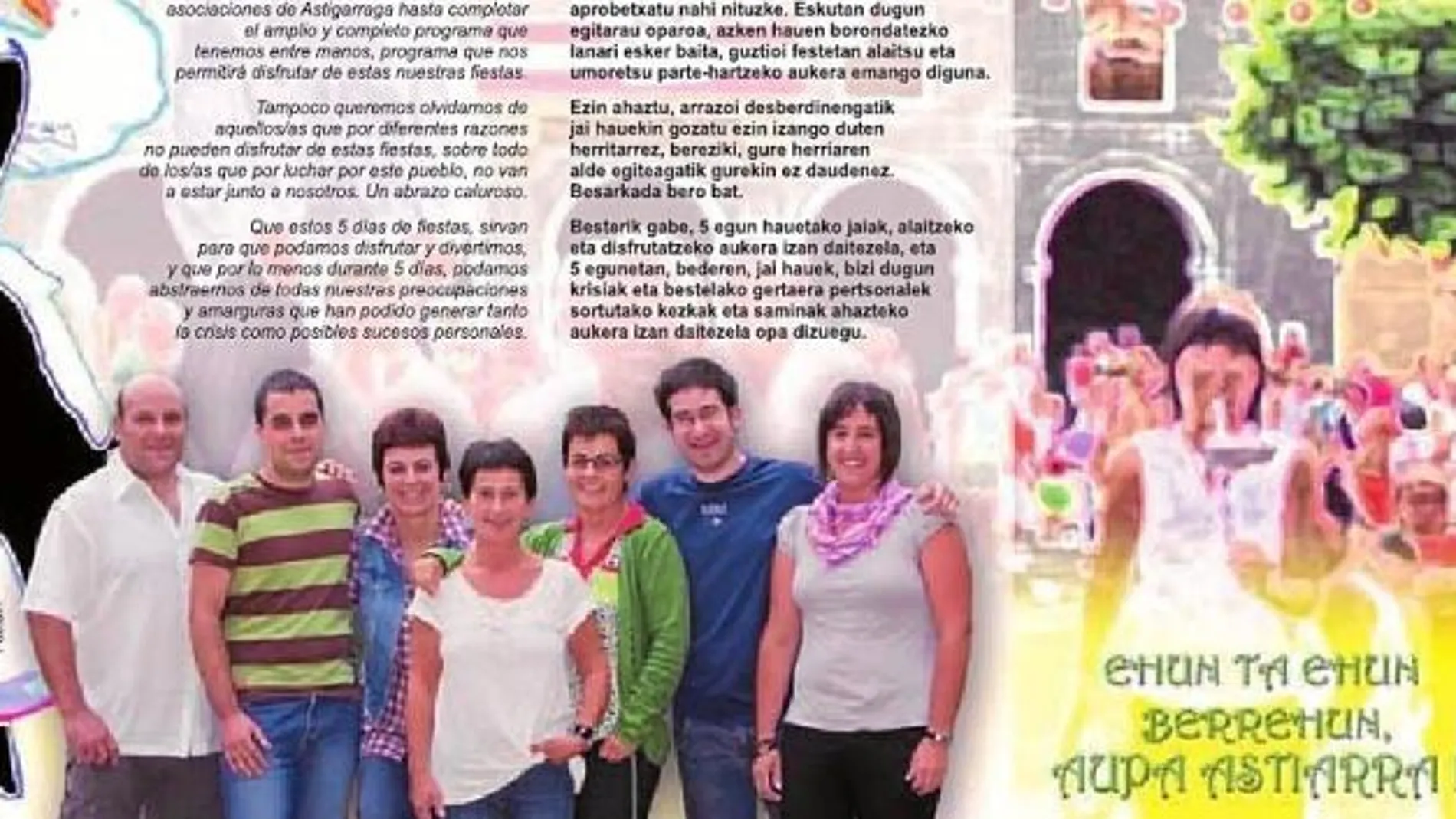 Ediles de Bildu de Astigarraga mandan un «caluroso abrazo» a presos de ETA