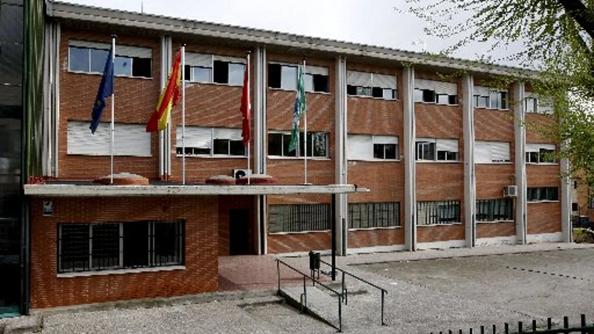 Imagen de un instituto en Madrid