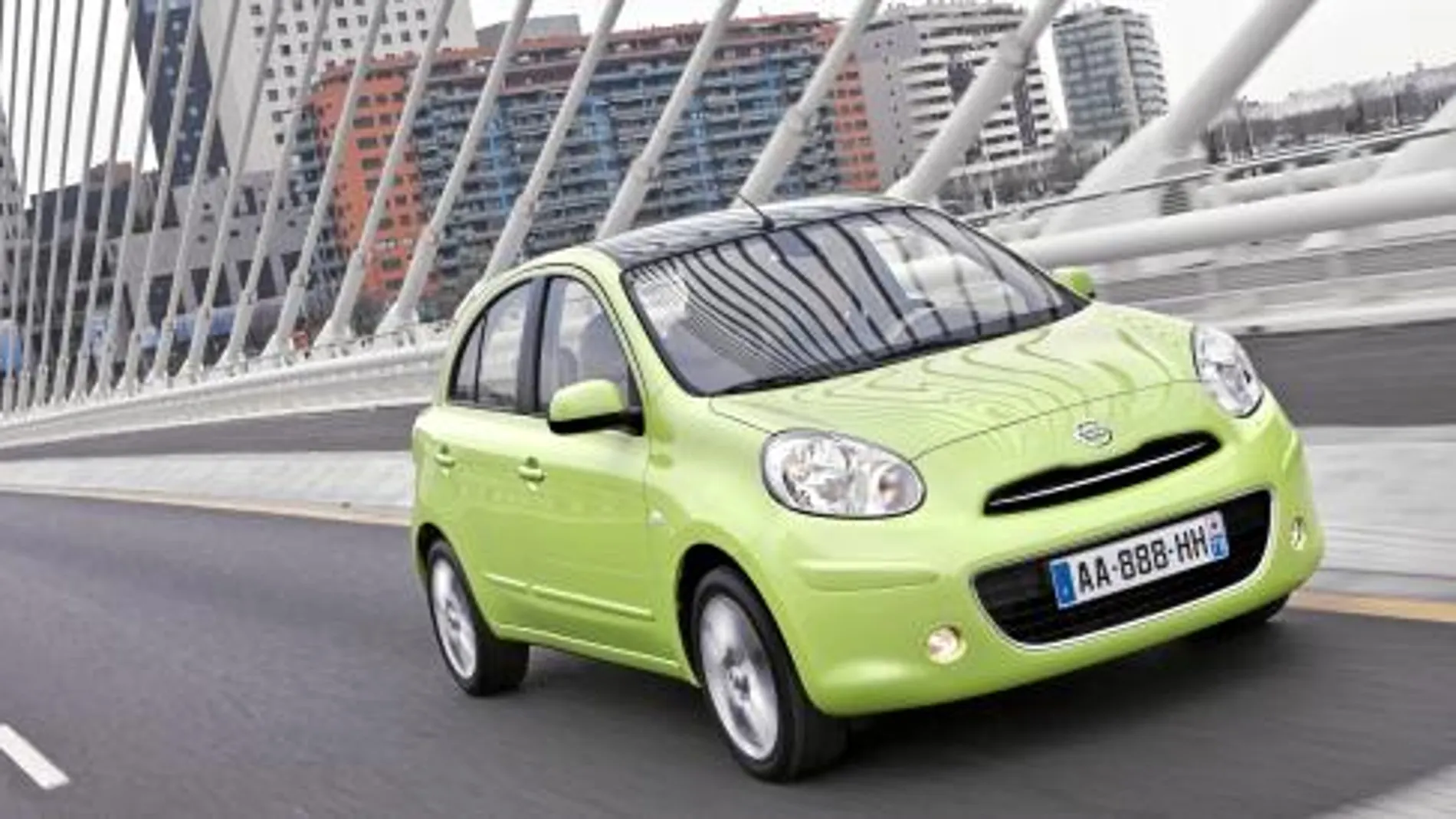 La tercera generación del Micra no incluye motorizaciones diésel debido al bajo consumo de los gasolina