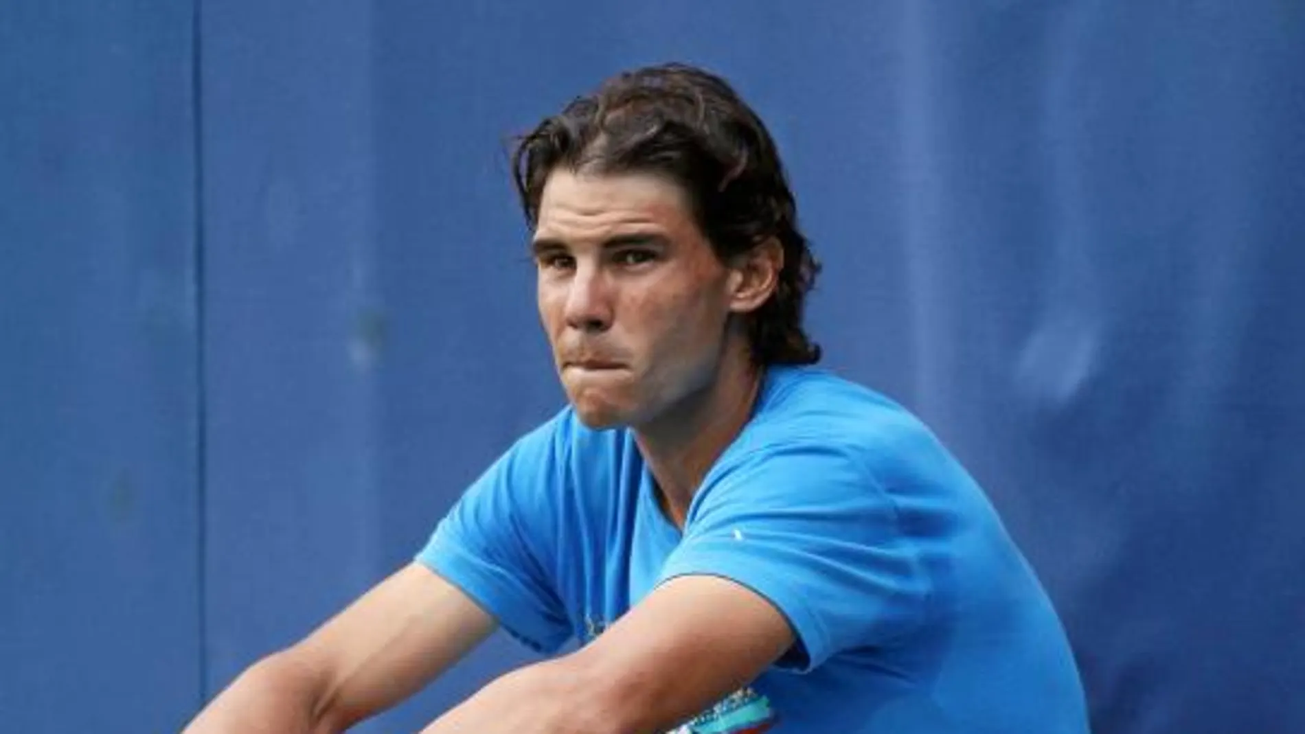 Nadal ha vuelto a pisar la hierba del torneo de Queen's