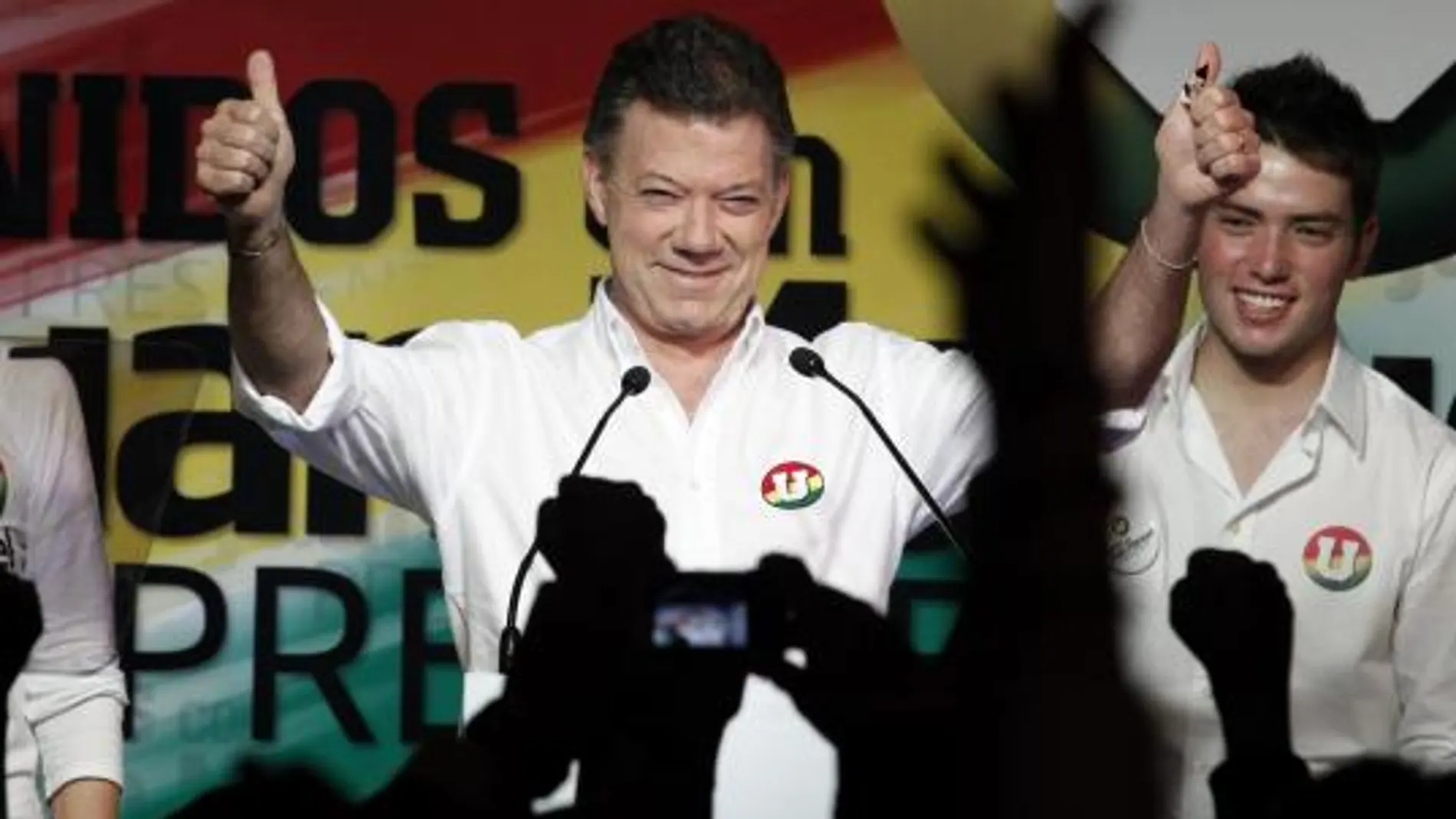 Juan Manuel Santos, el candidato oficialista