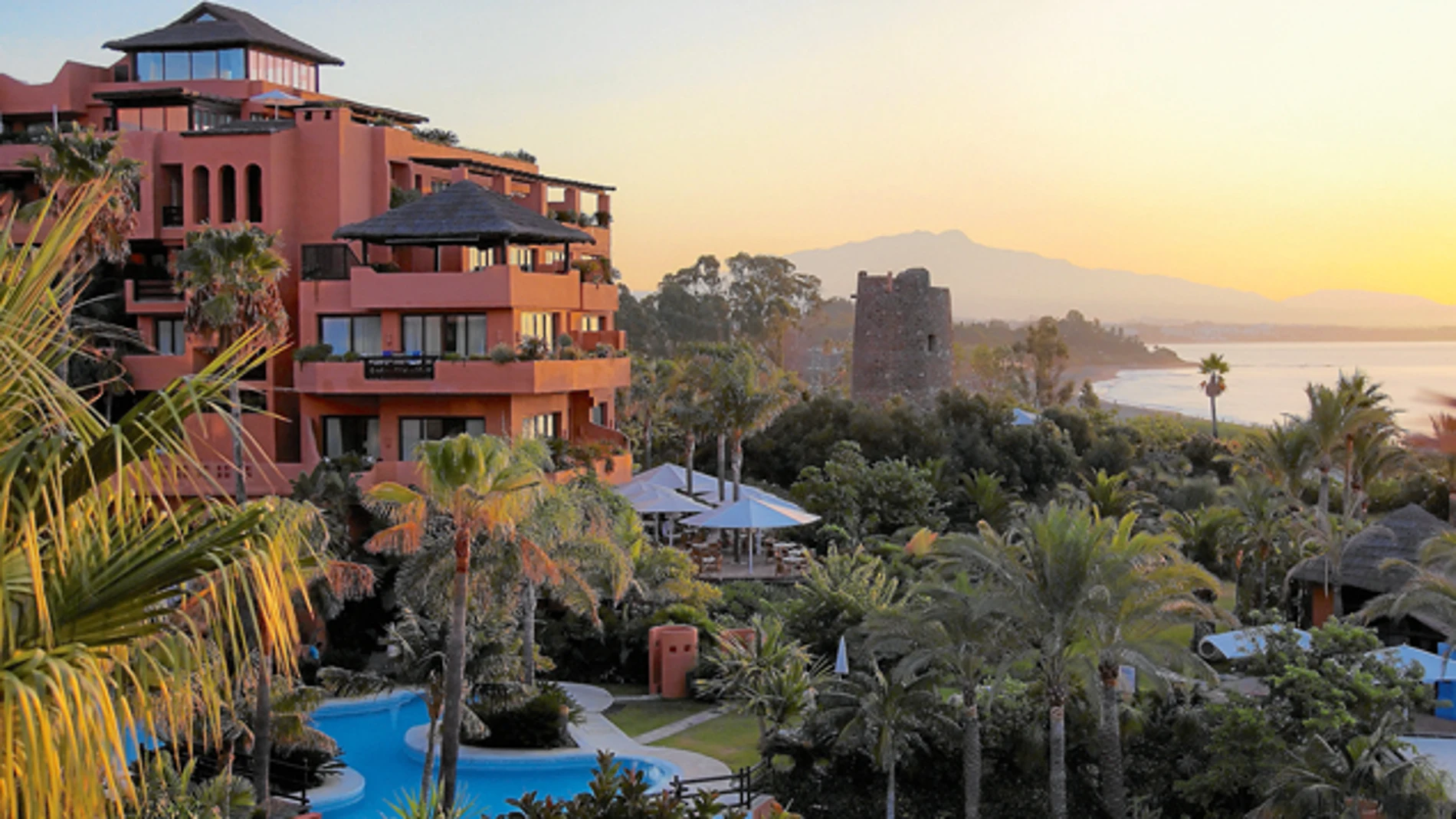 Atardecer «vip» en Estepona