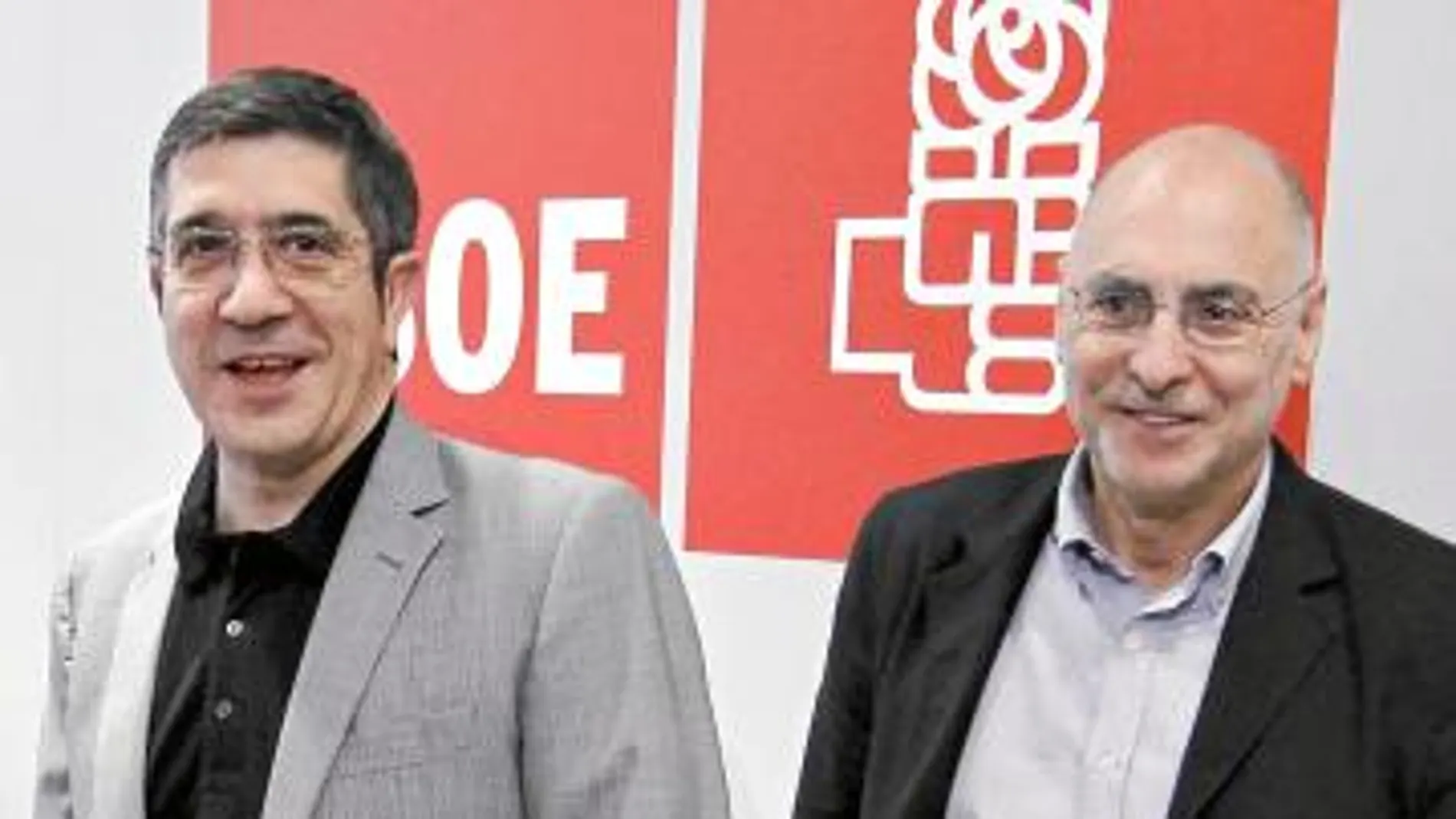 El lendakari Patxi López y el consejero de Interior, Rodolfo Ares