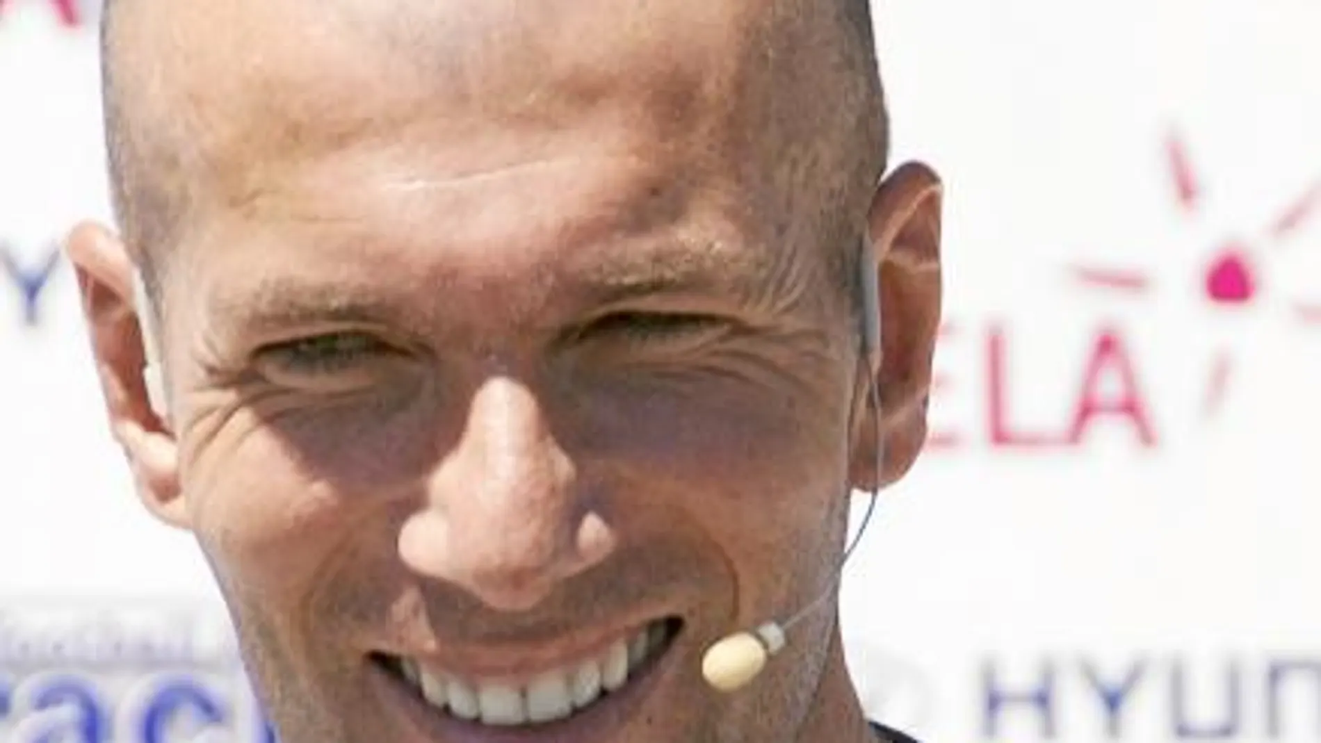 Zidane, en el partido a favor de la lucha contra la leucodistrofia