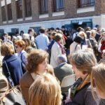 La misa de desagravio en la capilla del campus de Somosaguas de la Complutense congregó a un millar de fieles el viernes pasado