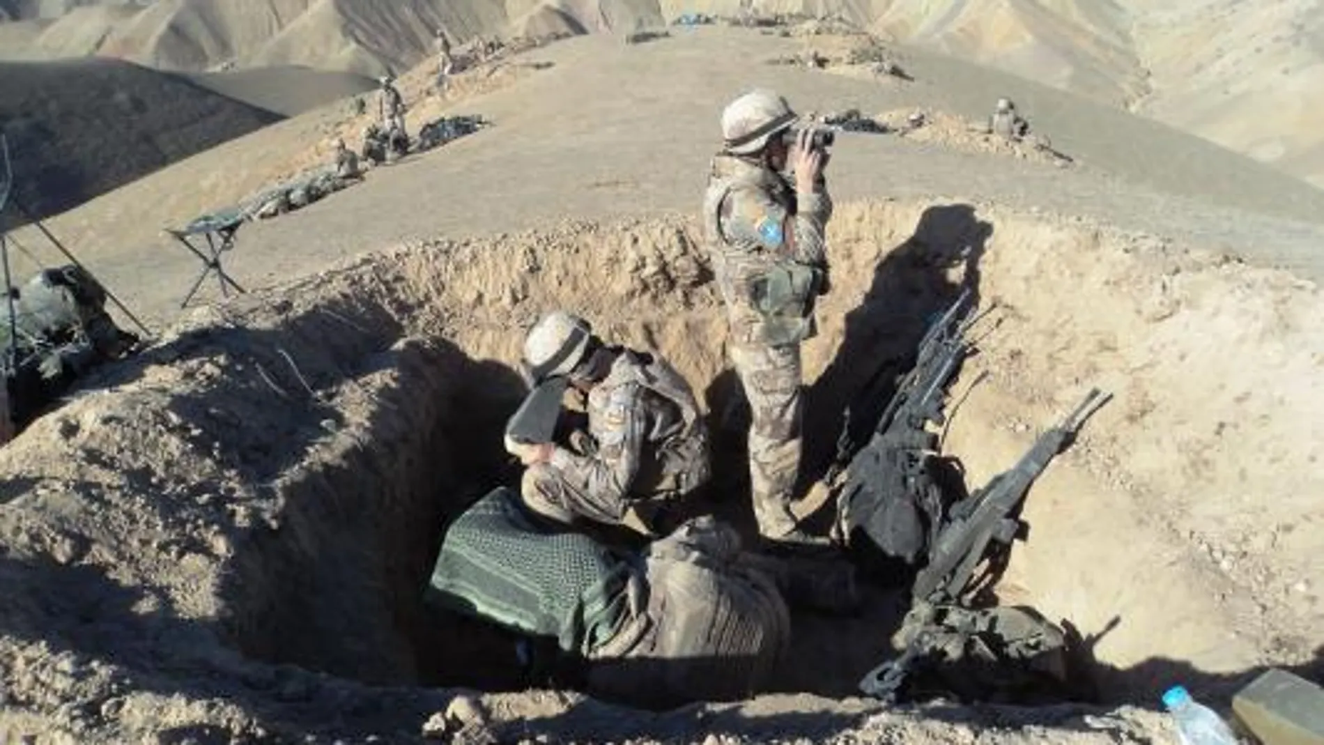Soldados españoles en una misión en Afganistán