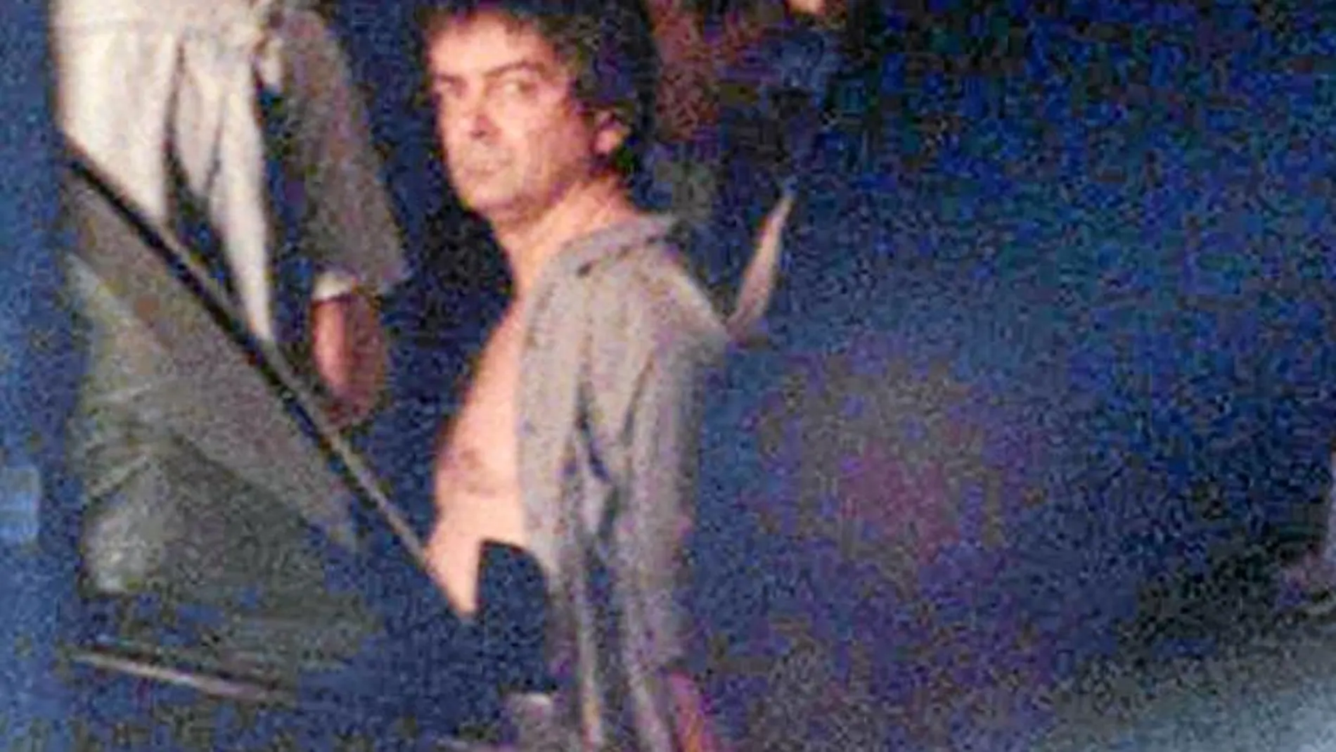 Ignacio Gracia Arregui, en el momento de ser detenido